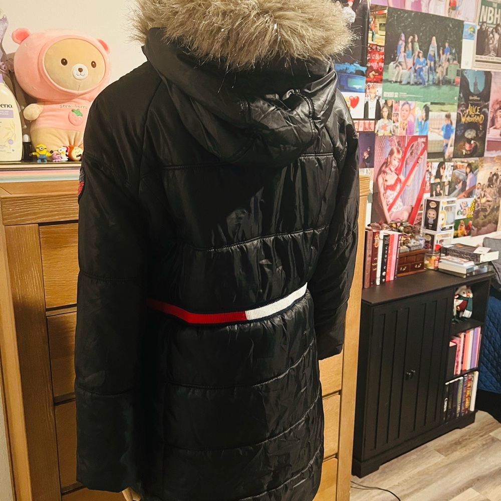 Black jacket for winter